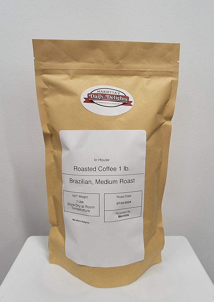 Roasted Coffee 1 lb.